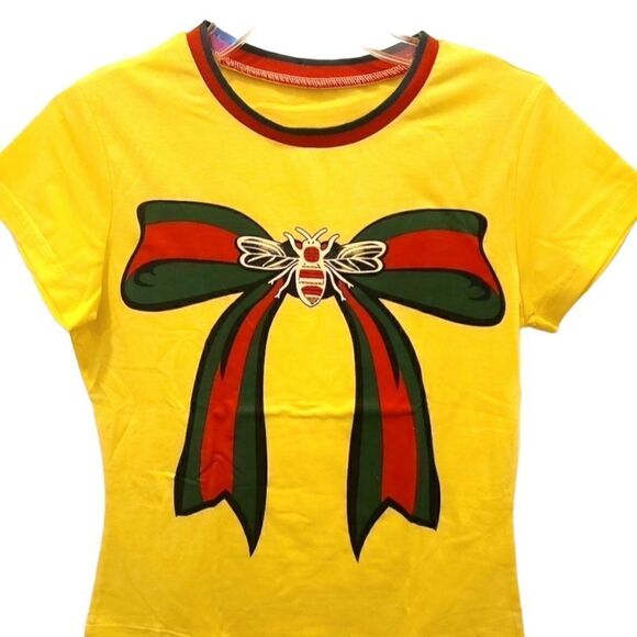 New Cute Women Graphic Tshirt Top - Picture 2 of 6